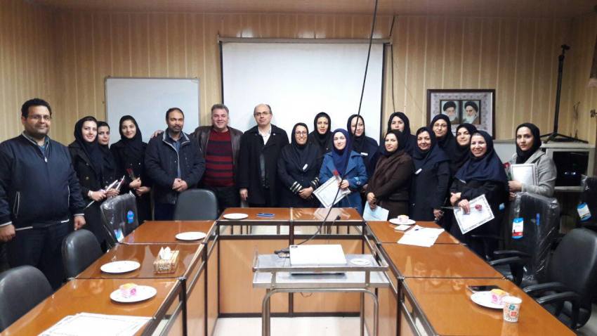 مراسم تجلیل از پرستاران نمونه مرکز آموزشی درمانی امیرکبیر