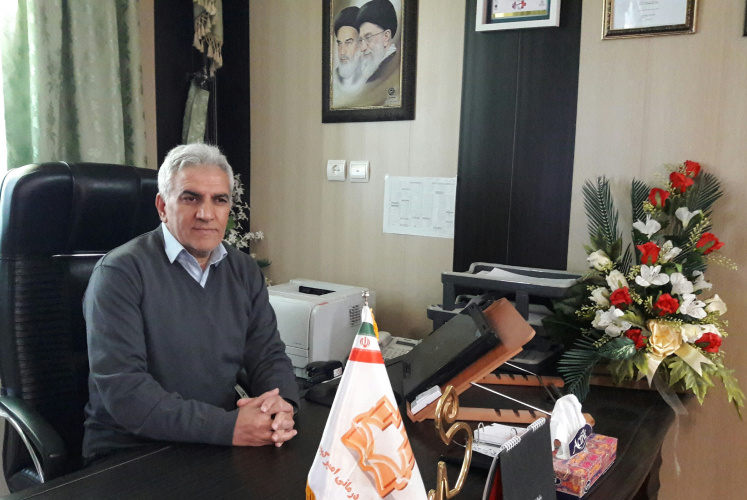 تبریک سال جدید ۱۳۹۹ توسط معاون پشتیبانی مرکز آموزشی درمانی امیرکبیر