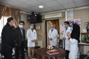 بازدید ریاست مرکز  بمناسبت روز جهانی رادیولوژی