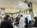 بازدید  حجت الاسلام والمسلمین حاج آقا حسنوند مسئول محترم نهاد مقام معظم رهبری در دانشگاه علوم پزشکی اراک