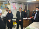 بازدید  حجت الاسلام والمسلمین حاج آقا حسنوند مسئول محترم نهاد مقام معظم رهبری در دانشگاه علوم پزشکی اراک