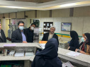 بازدید  حجت الاسلام والمسلمین حاج آقا حسنوند مسئول محترم نهاد مقام معظم رهبری در دانشگاه علوم پزشکی اراک