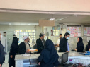بازدید  حجت الاسلام والمسلمین حاج آقا حسنوند مسئول محترم نهاد مقام معظم رهبری در دانشگاه علوم پزشکی اراک