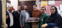 دیدار رئیس مرکز آموزشی درمانی حضرت ولیعصر ( عج ) با کارکنان و تبریک فرا رسیدن نوروز باستانی
