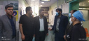 بازدید مدیرکل مدیریت بحران استانداری مرکزی از بخش های درمانی مرکز آموزشی درمانی حضرت ولیعصر (عج)