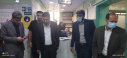 بازدید مدیرکل مدیریت بحران استانداری مرکزی از بخش های درمانی مرکز آموزشی درمانی حضرت ولیعصر (عج)