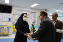 گزارش تصویری دیدار دکتر علیرضا کمالی معاون درمان دانشگاه بمناسبت روز پرستار