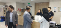 دیدار نوروزی رئیس مرکز آموزشی درمانی حضرت ولیعصر ( عج ) با کارکنان