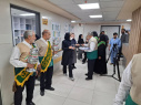 گزارش تصویری از حضور خادمیاران آستان قدس رضوی