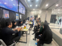 انجام غربالگری فشار خون و قند خون به مناسبت هفته سلامت در بیمارستان حضرت ولیعصر ( عج )