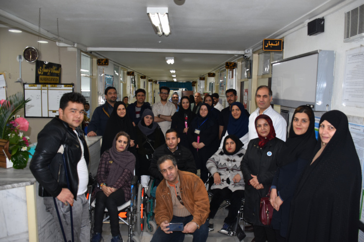 تبریک روز پرستار از سوی کم توانان ذهنی و حرکتی