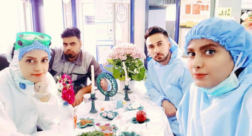 هفت سین مدافعان سلامت