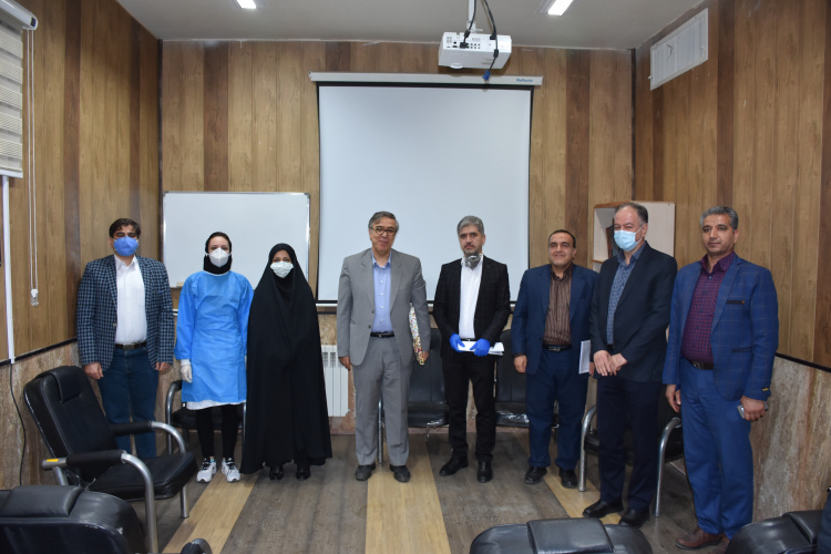 تودیع و معارفه مدیر گروه رادیولوژی