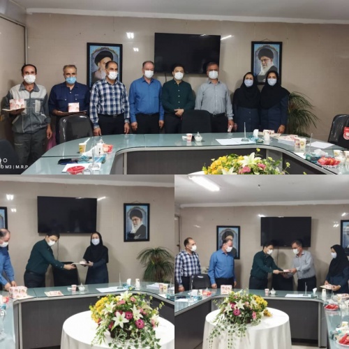 تقدیر از کارشناسان بهداشت محیط