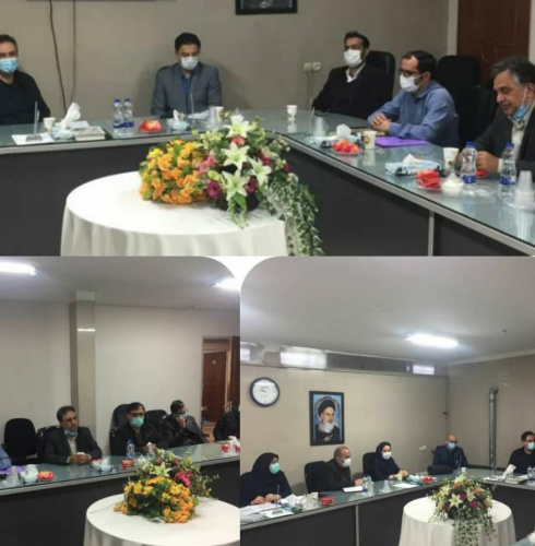 برگزاری جلسه بازبینی سنجه های اعتباربخشی آموزشی بیمارستان