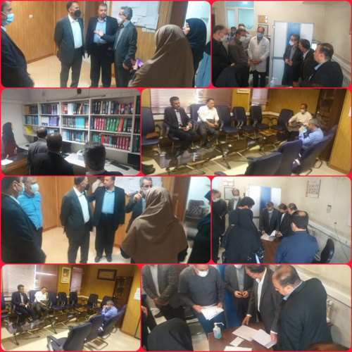 بازدید اعضای هیات بورد وزارت متبوع از دپارتمان آموزشی و گروه آموزشی نورولوژی