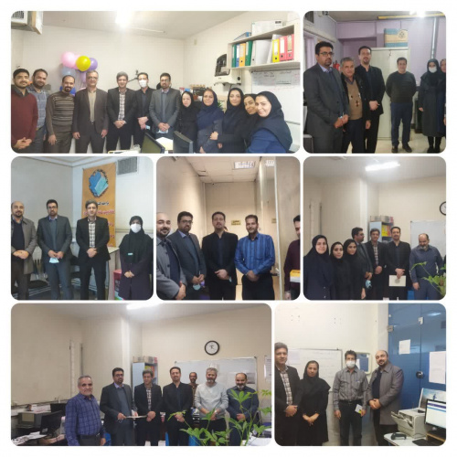 تجلیل از همکاران حوزه امور مالی  مرکز به مناسبت روز حسابدار
