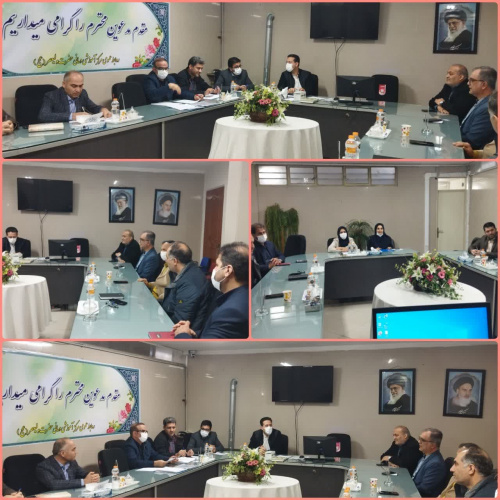برگزاری کمیته های  کادر پرسنلی و خرید تجهیزات پزشکی