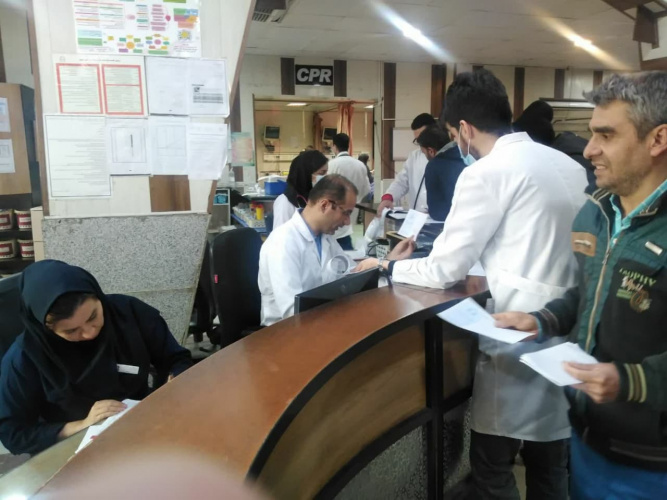 پذیرش تعداد ۱۵ بیمار سانحه رانندگی ۱۷ دی ماه