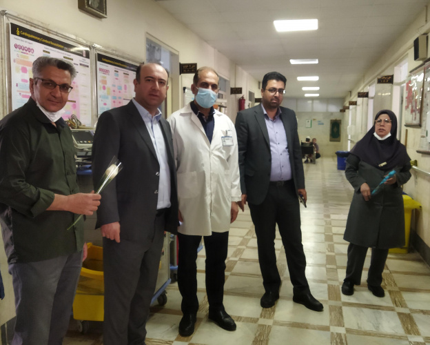 گرامیداشت روز کار و کارگر در مرکز آموزشی درمانی حضرت ولیعصر عج