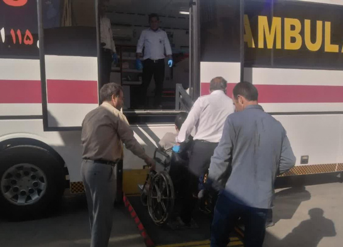 پذیرش تعداد ۷ بیمار سانحه رانندگی جاده دلیجان روز چهارشنبه ۳۱ خرداد