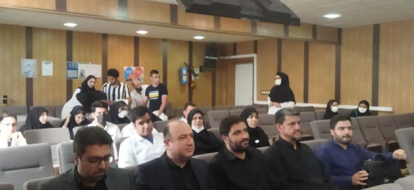 نشست دوستانه معاون آموزش بیمارستان با دانشجویان پزشکی