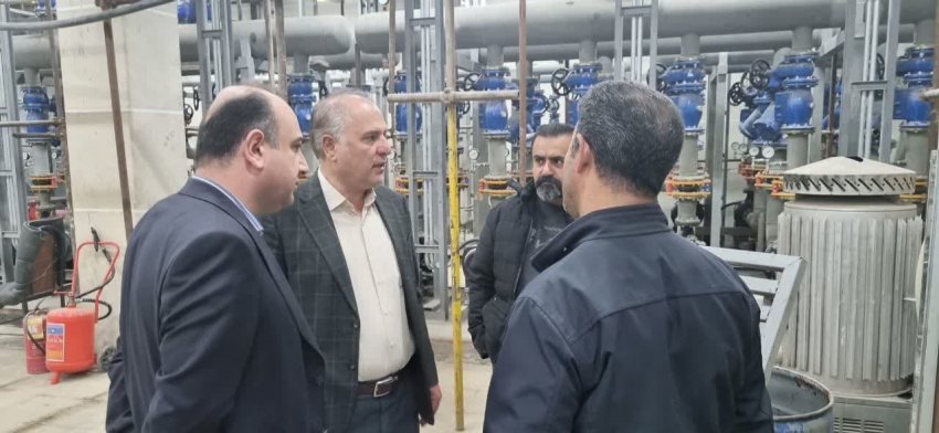 بازدید دکتر اسدی معاون هماهنگی امور عمرانی استانداری مرکزی از پروژه جدید الاحداث حضرت ولیعصر عج
