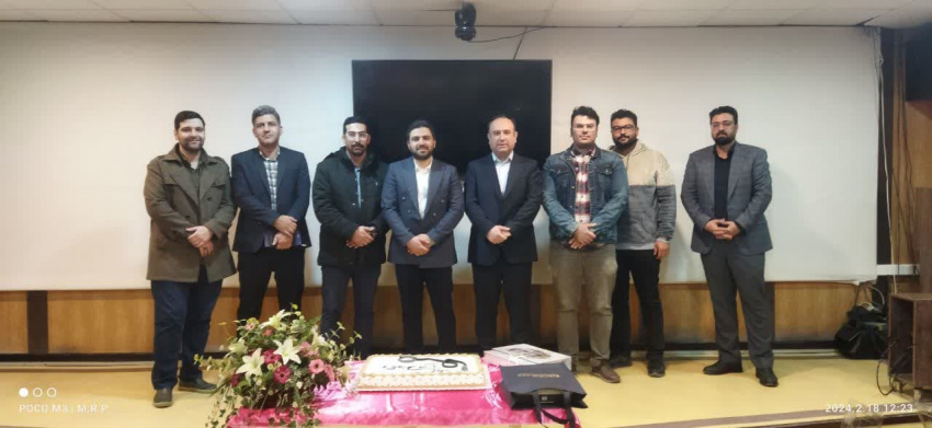 نشست پایان کار دکتر یگانه شالی در مرکز آموزشی درمانی ولیعصر (عج) با کارکنان