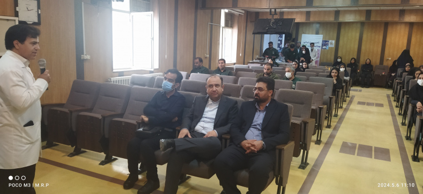 گرامیداشت روز جهانی بهداشت دست در مرکز آموزشی درمانی حضرت ولیعصر ( عج ) برگزار شد