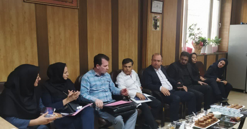 بازدید اعتباربخشی بیمارستان حضرت ولیعصر عج توسط ارزیابان کشوری انجام شد ( روز اول )